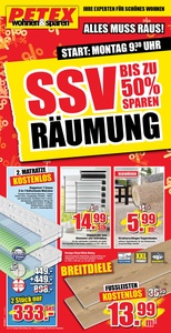 Petex Prospekt - Alles muss raus!