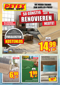 Petex Prospekt - So günstig geht renovieren heute!