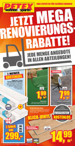 Petex Prospekt - PETEX wohnen &sparen