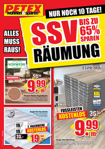 Petex Prospekt - PETEX wohnen & sparen
