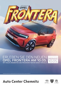 Auto Center Chemnitz Prospekt - Der neue Opel Frontera