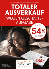cubiculum Prospekt - Angebote ab 17.06.