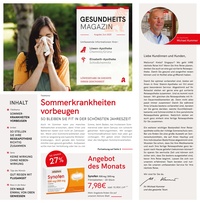 Löwen Apotheke Chemnitz Prospekt - Gesundheitsmagazin Juni 2025