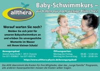 allthera Prospekt - Baby-Schwimmkurs/Ergotherapeut*in