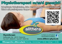 allthera Prospekt - Physiotherapeut