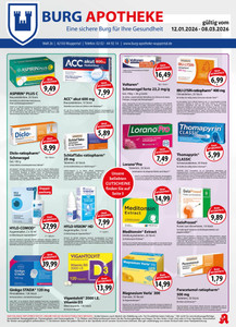 Burg Apotheke Prospekt - Angebote ab 31.01.