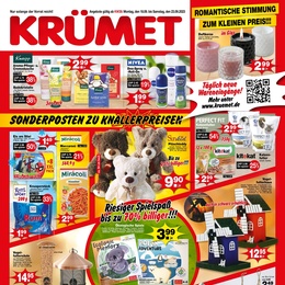 Krümet Sonderpostenmärkte Prospekt - Angebote ab 18.09.