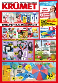 Krümet Sonderpostenmärkte Prospekt - Angebote ab 29.07.