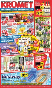 Krümet Sonderpostenmärkte Prospekt - Sonderposten zu Knallerpreisen