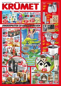 Krümet Sonderpostenmärkte Prospekt - Angebote ab 07.07.