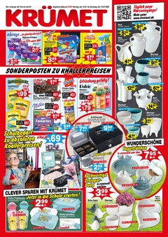 Krümet Sonderpostenmärkte Prospekt - Angebote ab 14.07.