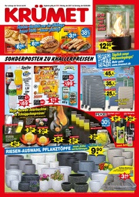Krümet Sonderpostenmärkte Prospekt - Angebote ab 28.07.