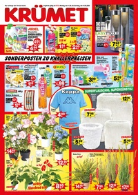 Krümet Sonderpostenmärkte Prospekt - Angebote ab 11.08.