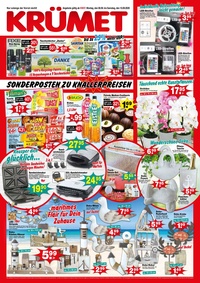 Krümet Sonderpostenmärkte Prospekt - Angebote ab 08.09.