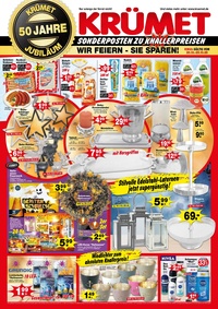 Krümet Sonderpostenmärkte Prospekt - Angebote ab 20.10.