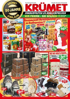 Krümet Sonderpostenmärkte Prospekt - Angebote ab 15.12. - Seite 1