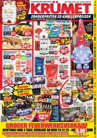 Krümet Sonderpostenmärkte Prospekt - Angebote ab 22.12.