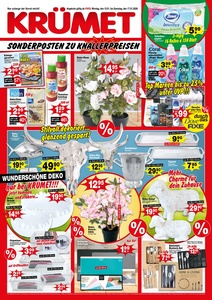 Krümet Sonderpostenmärkte Prospekt - Angebote ab 12.01.