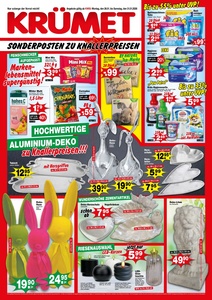 Krümet Sonderpostenmärkte Prospekt - Angebote ab 26.01.