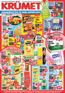 Krümet Sonderpostenmärkte Prospekt - Sonderposten zu Knallerpreisen