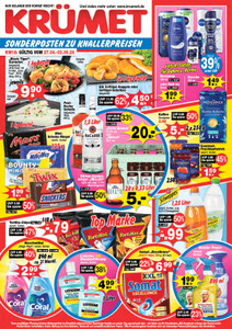 Krümet Sonderpostenmärkte Prospekt - Angebote ab 27.04.