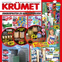 Krümet Sonderpostenmärkte Prospekt - Bier
