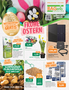 BAGeno Raiffeisen Prospekt - Frohe Ostern