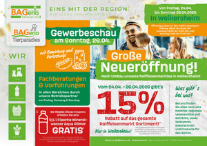 BAGeno Raiffeisen Prospekt - Gewerbeschau