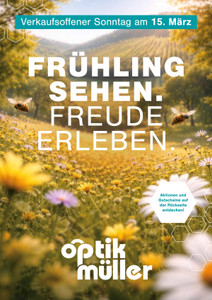 Optik Müller Prospekt - Verkaufsoffener Sonntag