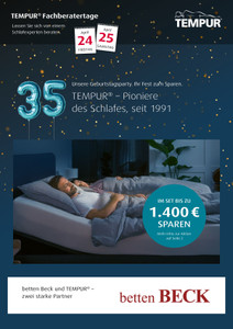 Betten Beck Prospekt - Angebote ab 18.04.