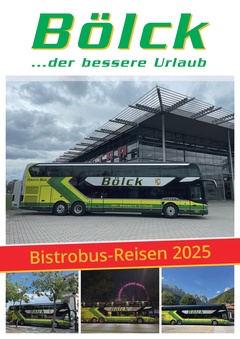 Reisedienst Bölck Prospekt - Bölck Bistro Bus Reisen 2025