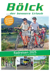 Reisedienst Bölck Prospekt - Radreisen 2025 mit Bölck