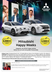 Autohaus Wiesner Prospekt - Mitsubishi Happy Weeks