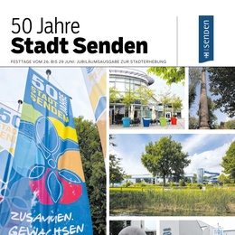 50 Jahre Stadt Senden Prospekt