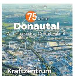 75 Jahre Donautal Prospekt