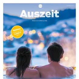 Auszeit Reisemagazin Prospekt