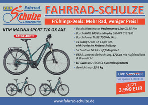 Fahrrad Schulze Prospekt - Frühlings-Deals