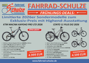 Fahrrad Schulze Prospekt - Frühlings-Deals