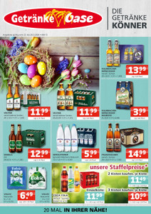 Getränke Oase Prospekt - Angebote ab 23.03.