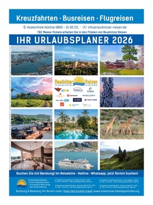 Reudnitzer Reisen Prospekt - Angebote ab 14.11.