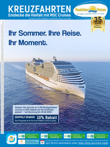 Reudnitzer Reisen Prospekt - Kreuzfahrten