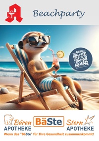 Stern Apotheke Prospekt - Stern Apotheke Beachparty