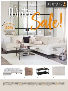 Knutzen Wohnen Prospekt - Winter-Sale
