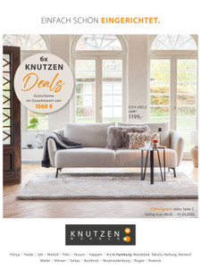 Knutzen Wohnen Prospekt - Angebote ab 06.02.