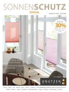 Knutzen Wohnen Prospekt - Angebote ab 10.04.