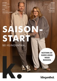 Klingenthal Prospekt - Textilhäuser F. Klingenthal GmbH