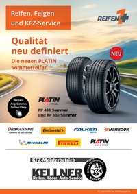 Reifen- & Fahrzeugservice Kellner Prospekt - Angebote ab 29.03.
