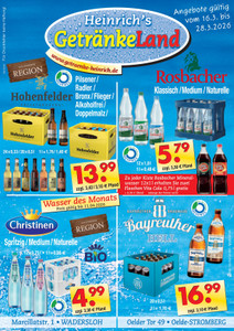 Heinrich's Getränkeland Prospekt - Angebote ab 16.03.