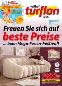 Möbel Turflon Werl Prospekt - Angebote ab 06.08.