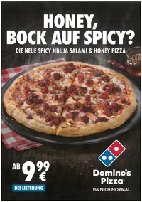 Domino's Pizza Prospekt - Speisekarte